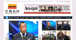 Desktop Screenshot of nouvelleafriquemagazine.com